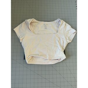 BuffBunny White Crop Top
